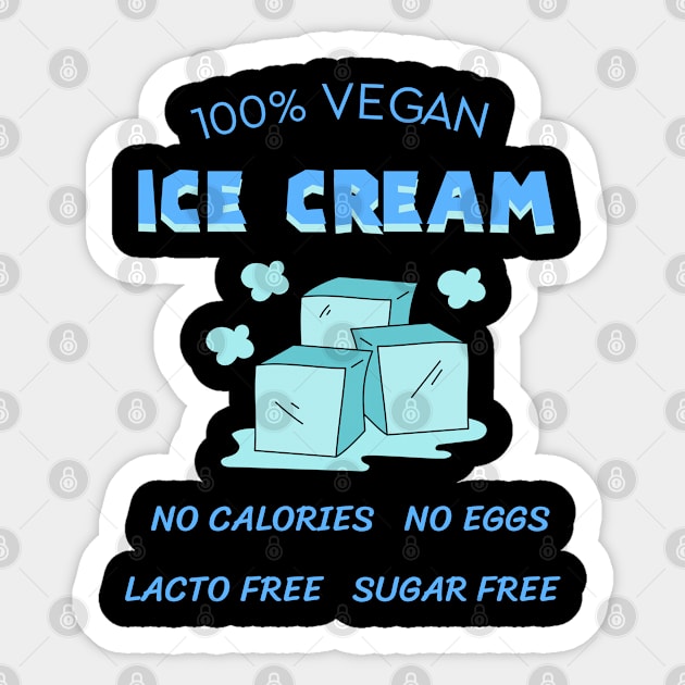 Vegan Ice cream Sticker by CHANJI@95